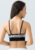 Leopard Print Yoga Bra-Top