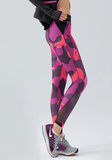 High Waist Elastic Camo Print Yoga leggings