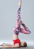 Gradient Elastic Yoga Pants